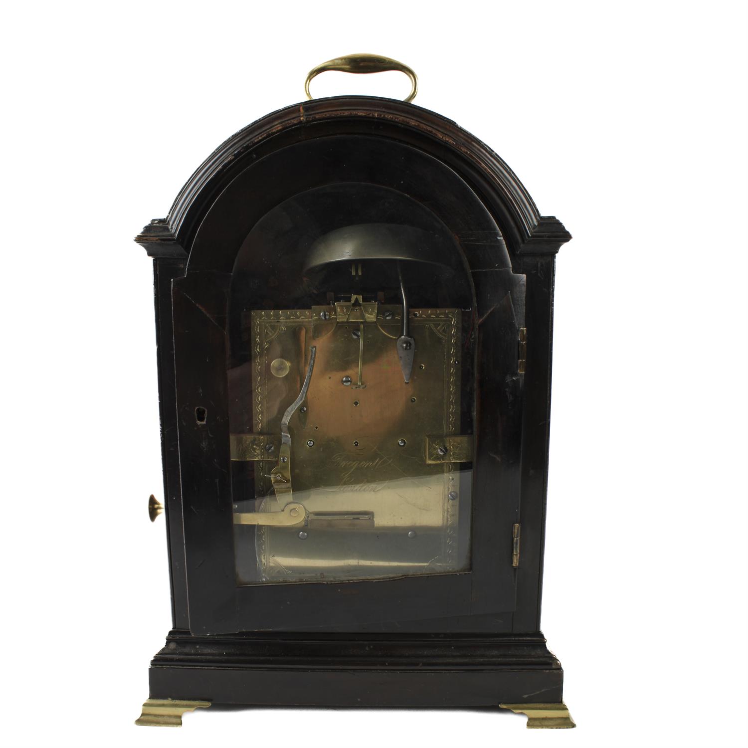 19th Century bracket clock marked Tregent - Image 5 of 7
