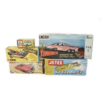 Assorted boxed toys to include Jetex, Dinky and Corgi