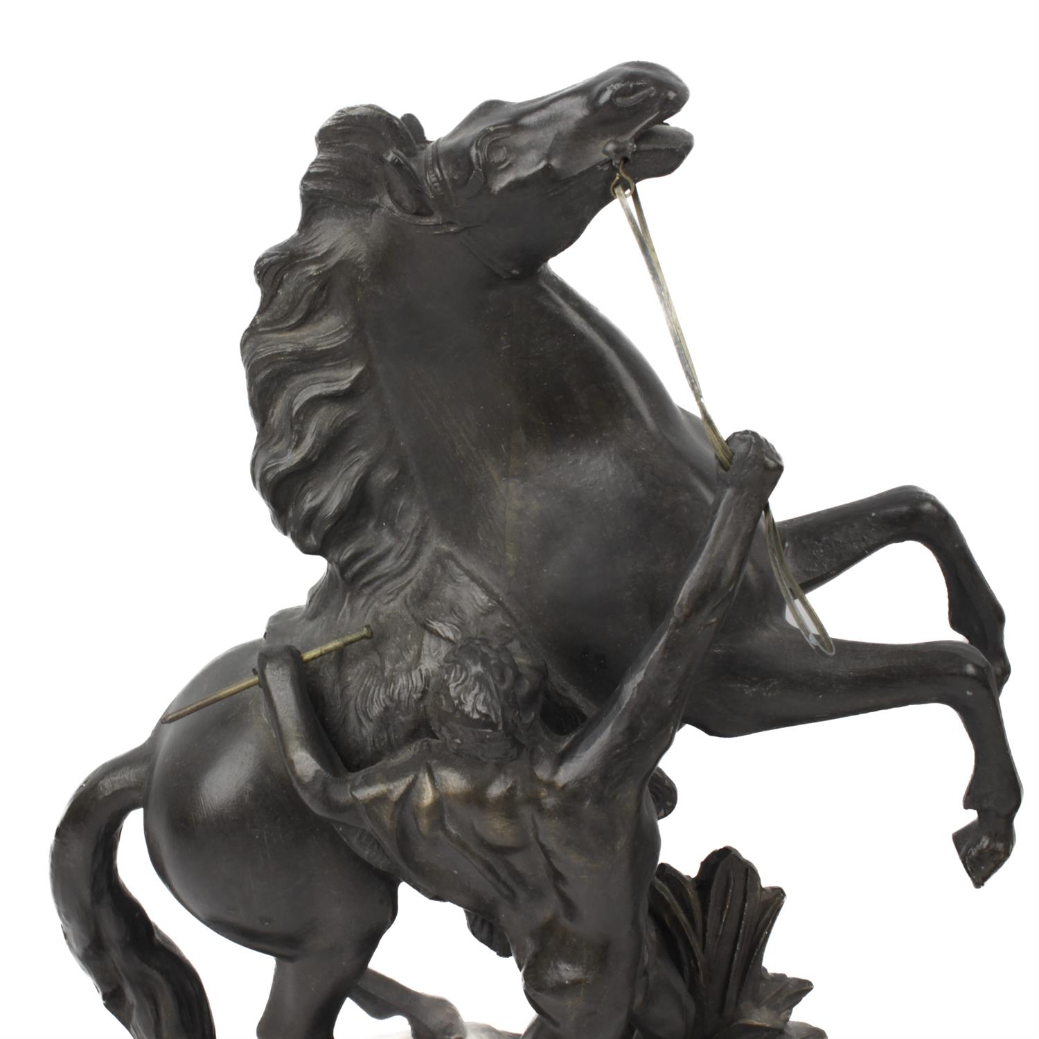 Spelter Marly horse - Image 2 of 3