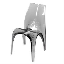 Zaha Hadid Liquid Glacial acrylic chair