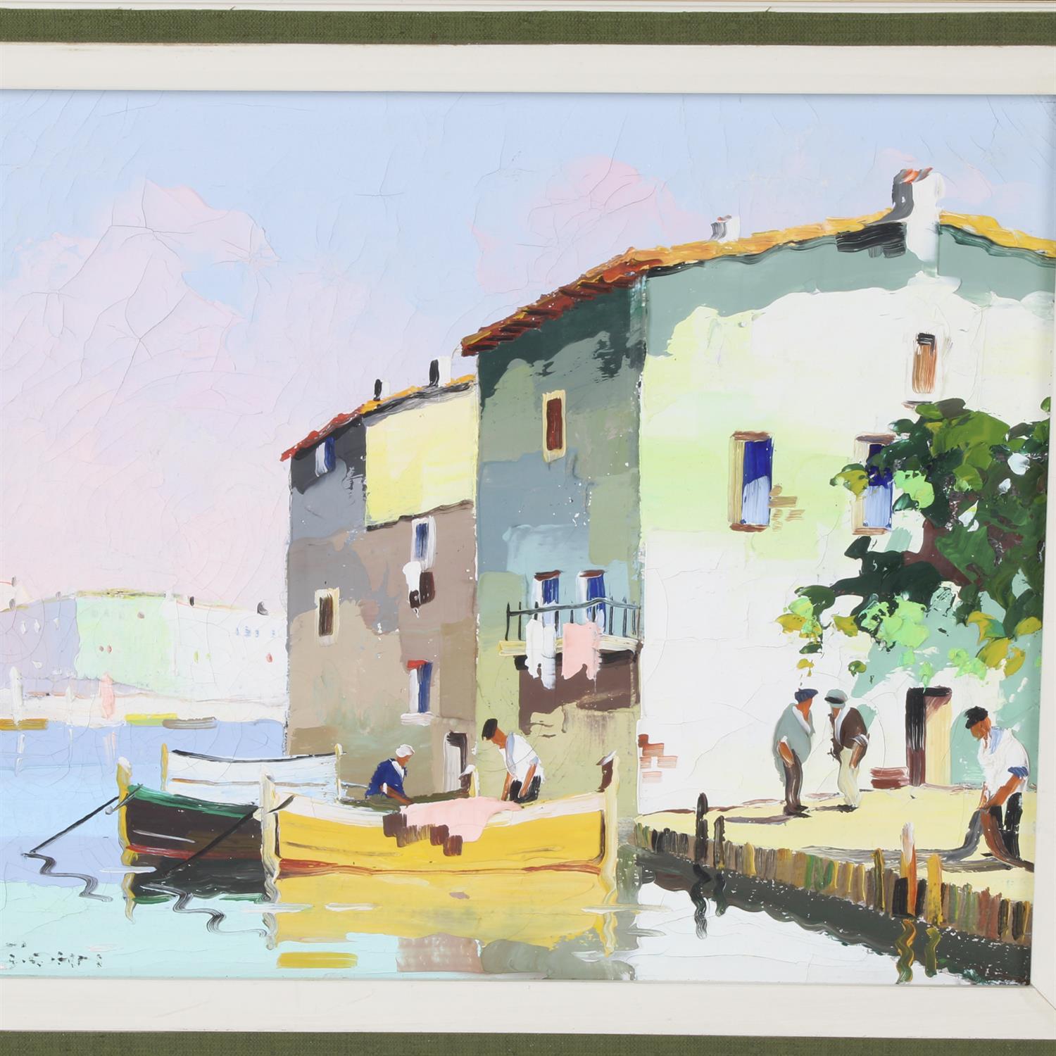 Cecil Rochfort D'Oyly John - Mediterranean oil on canvas - Image 2 of 3