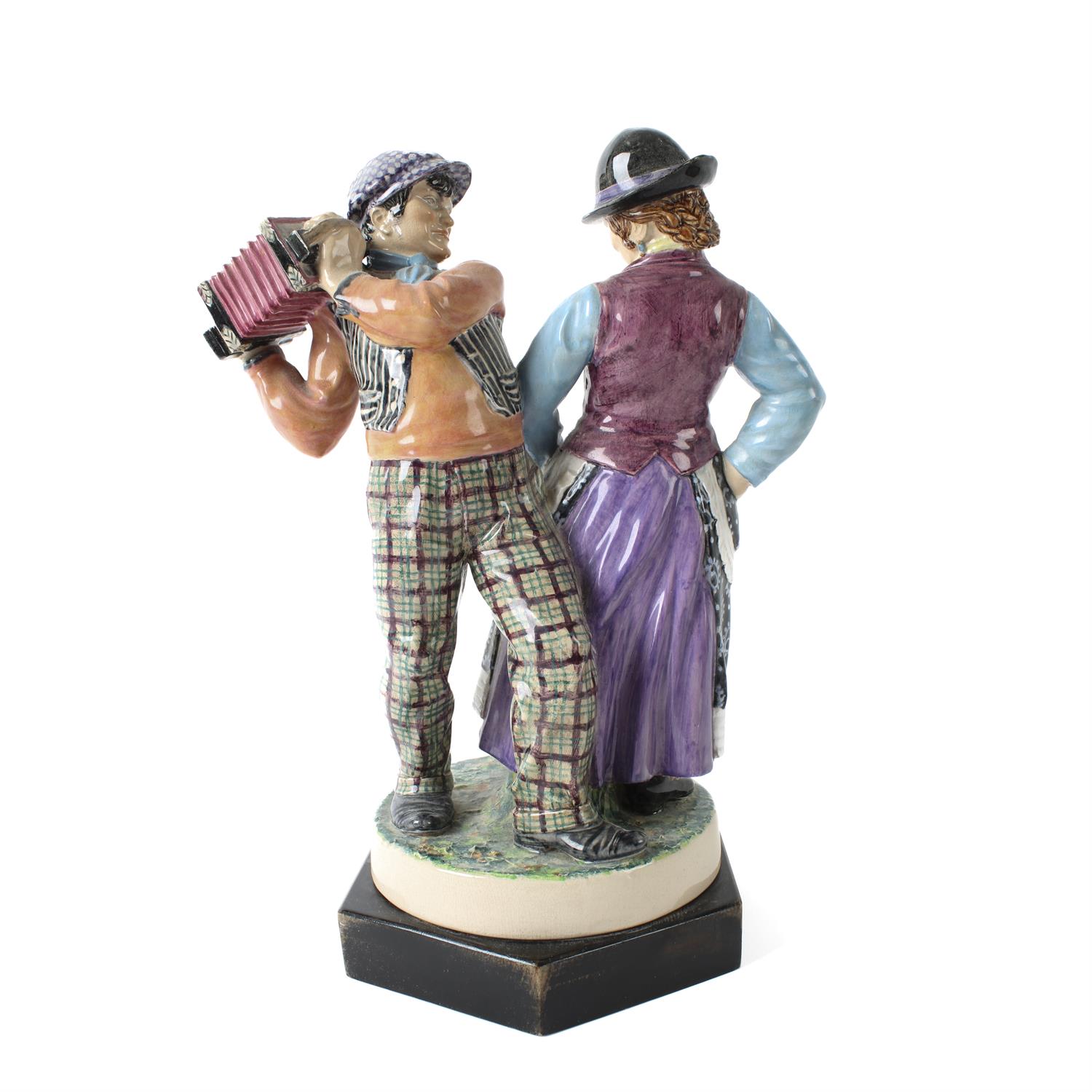 Charles Vyse 'The Dancing Gypsies' figural group