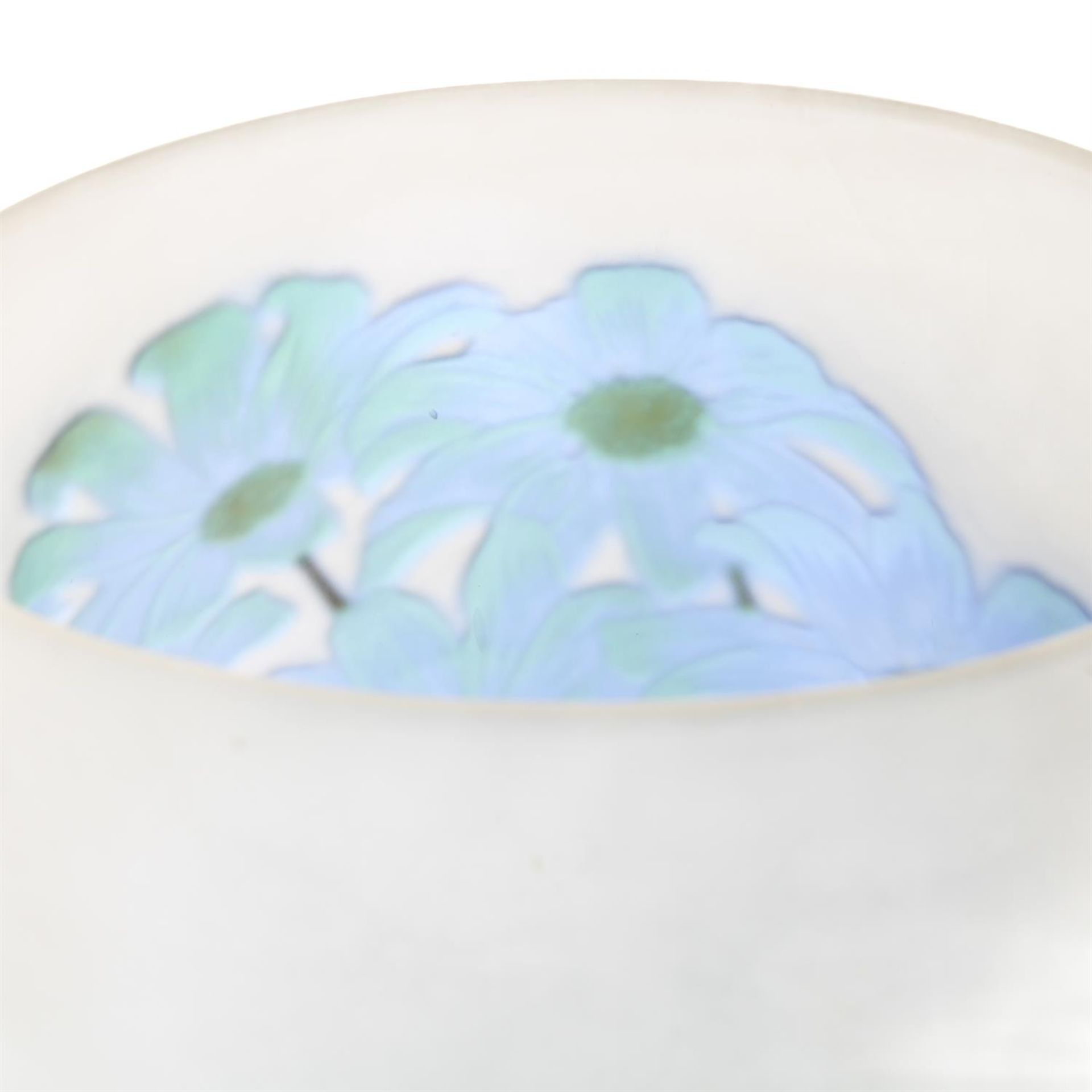 Emile Galle cameo glass vase with daisies - Image 6 of 8