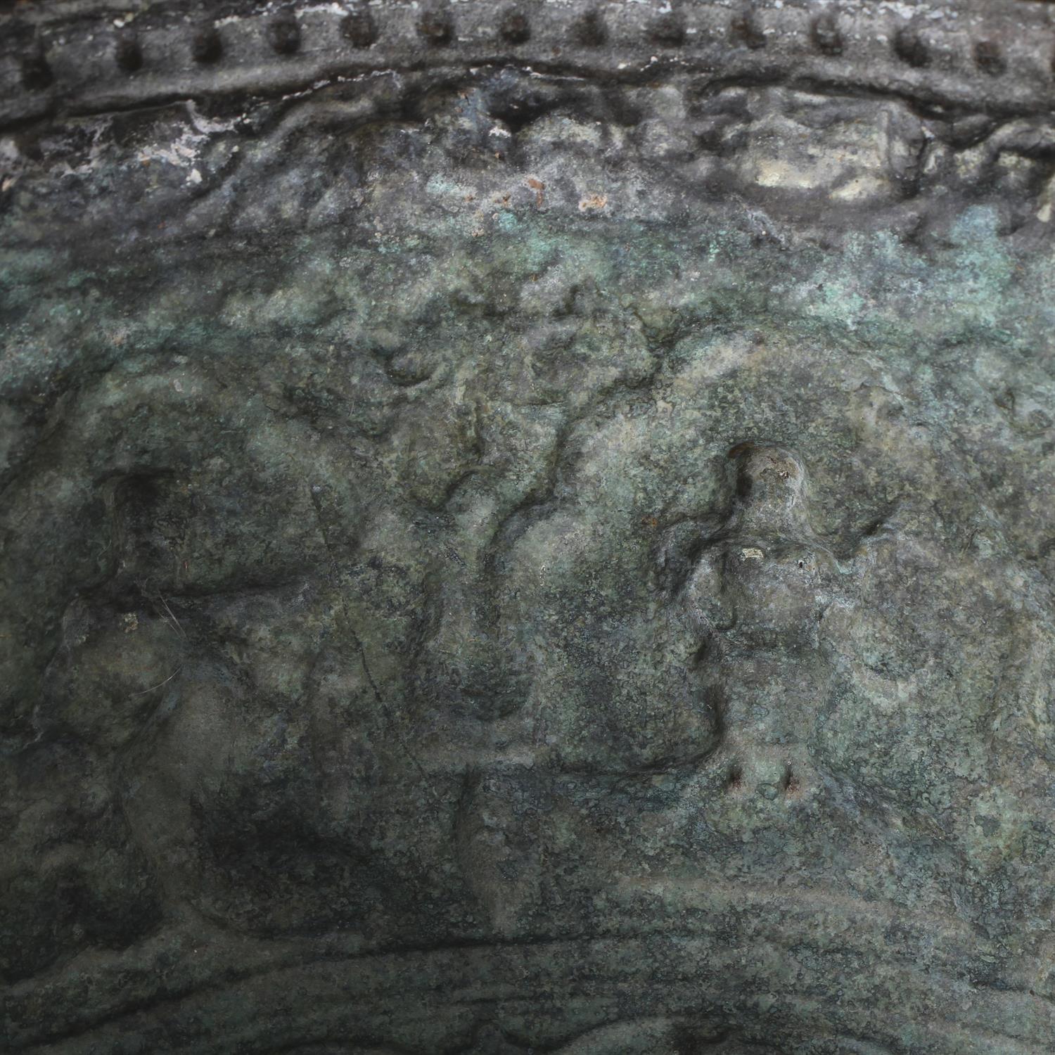 Indian copper jardiniere, possibly Bombay School of Arts and Crafts - Image 7 of 7