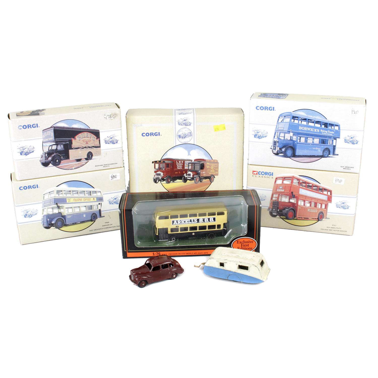 Assorted diecast vehicles