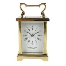 Mappin and Webb carriage clock