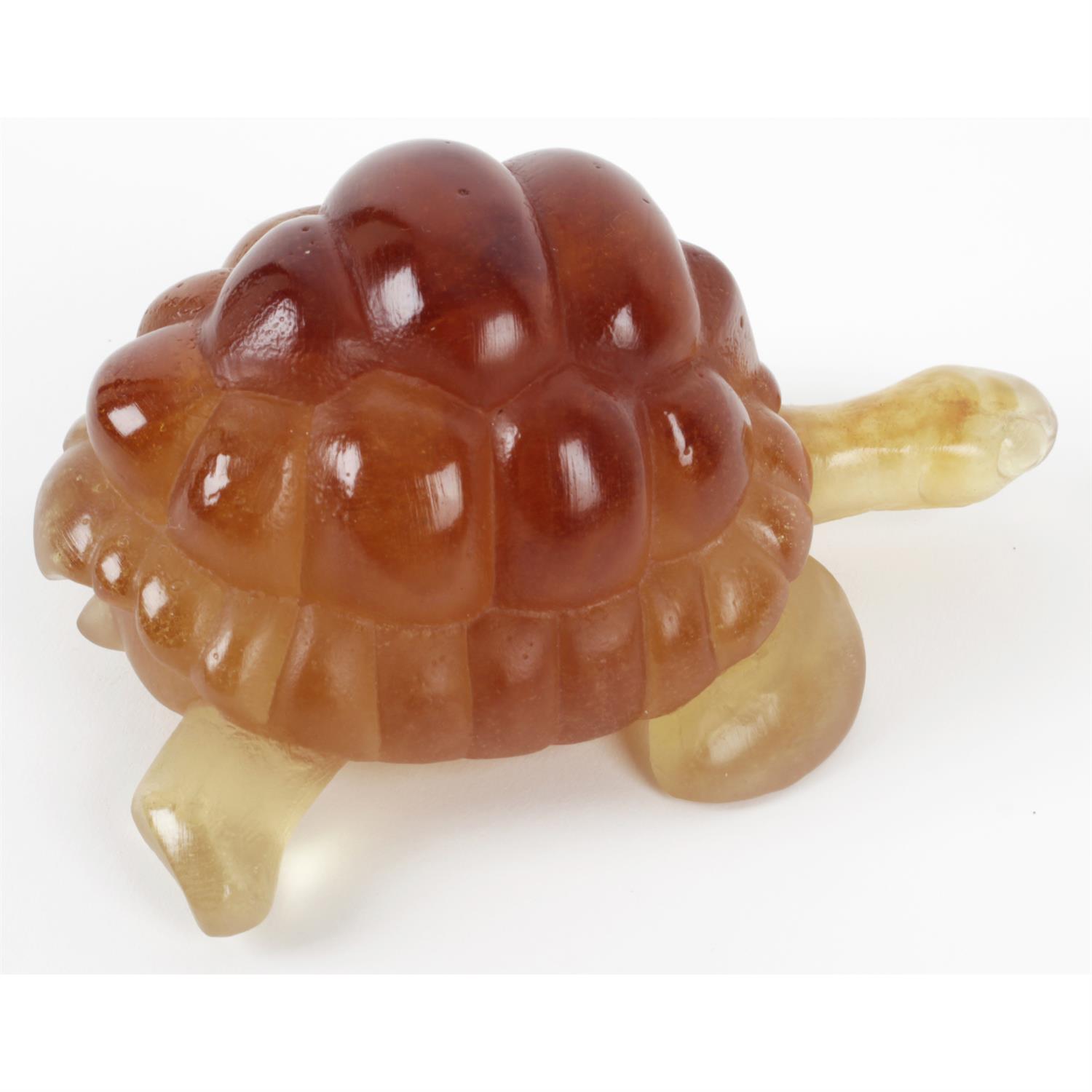 Daum pate de verre turtle - Image 2 of 2