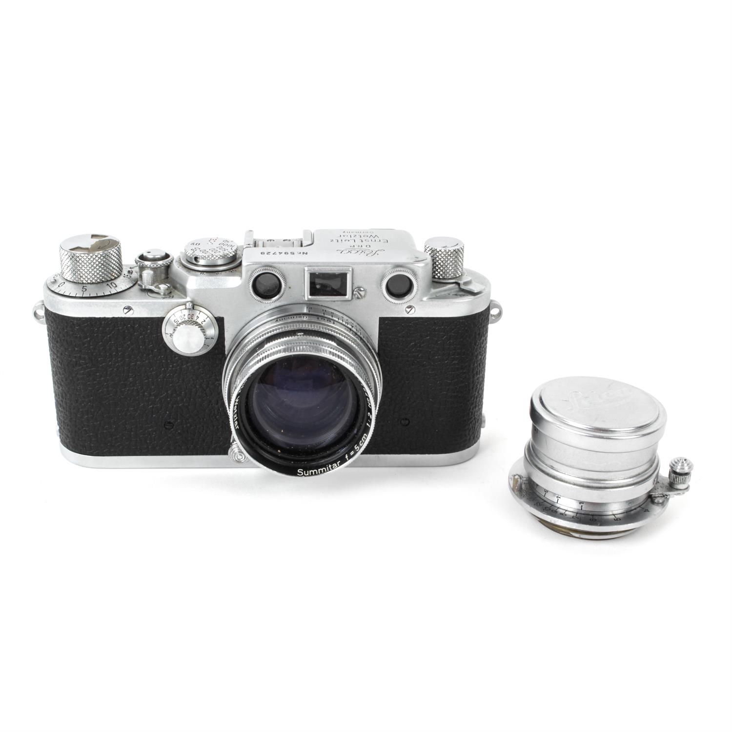 Assorted cameras and accessories to include Leica