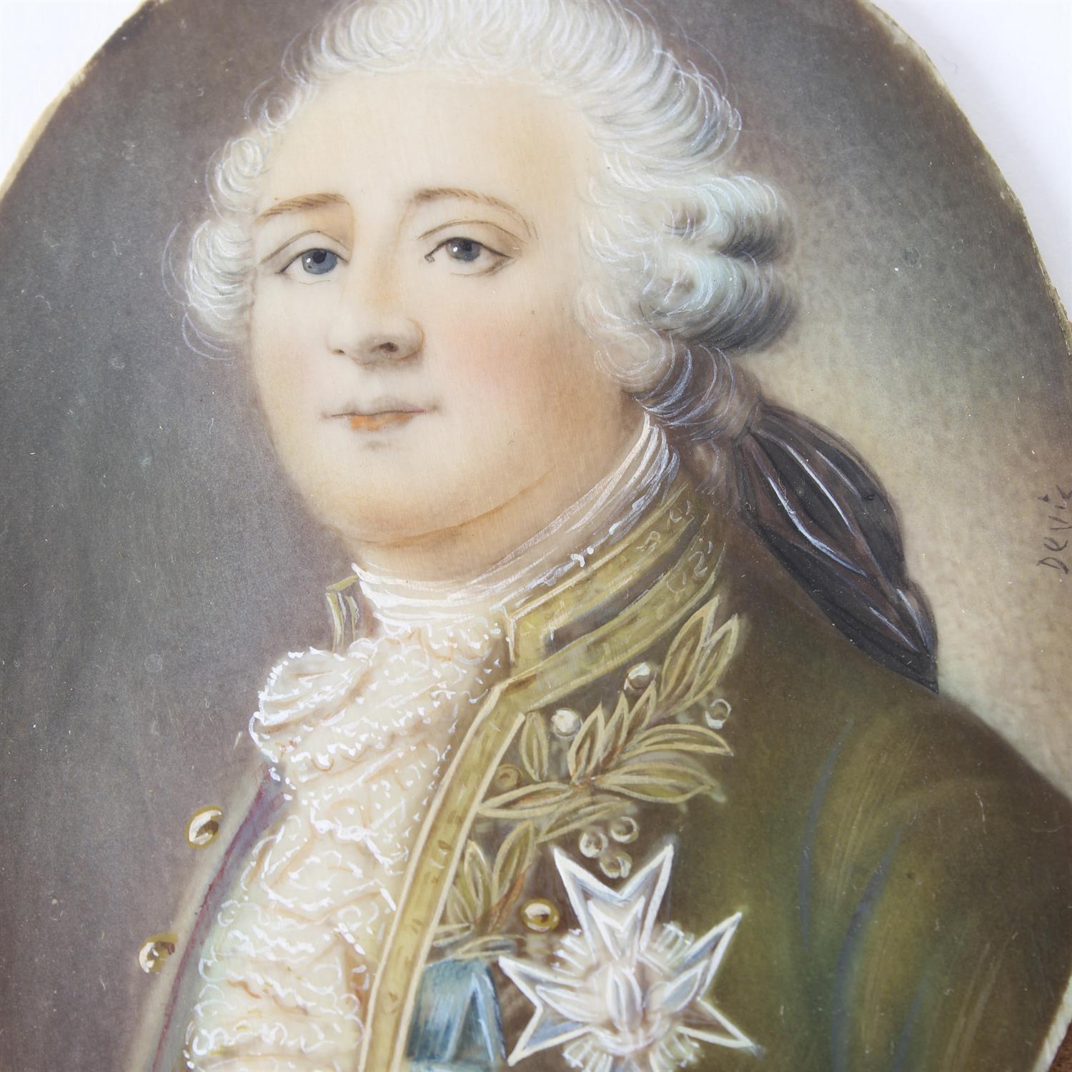 Portrait miniature of Louis XVI - Bild 2 aus 4