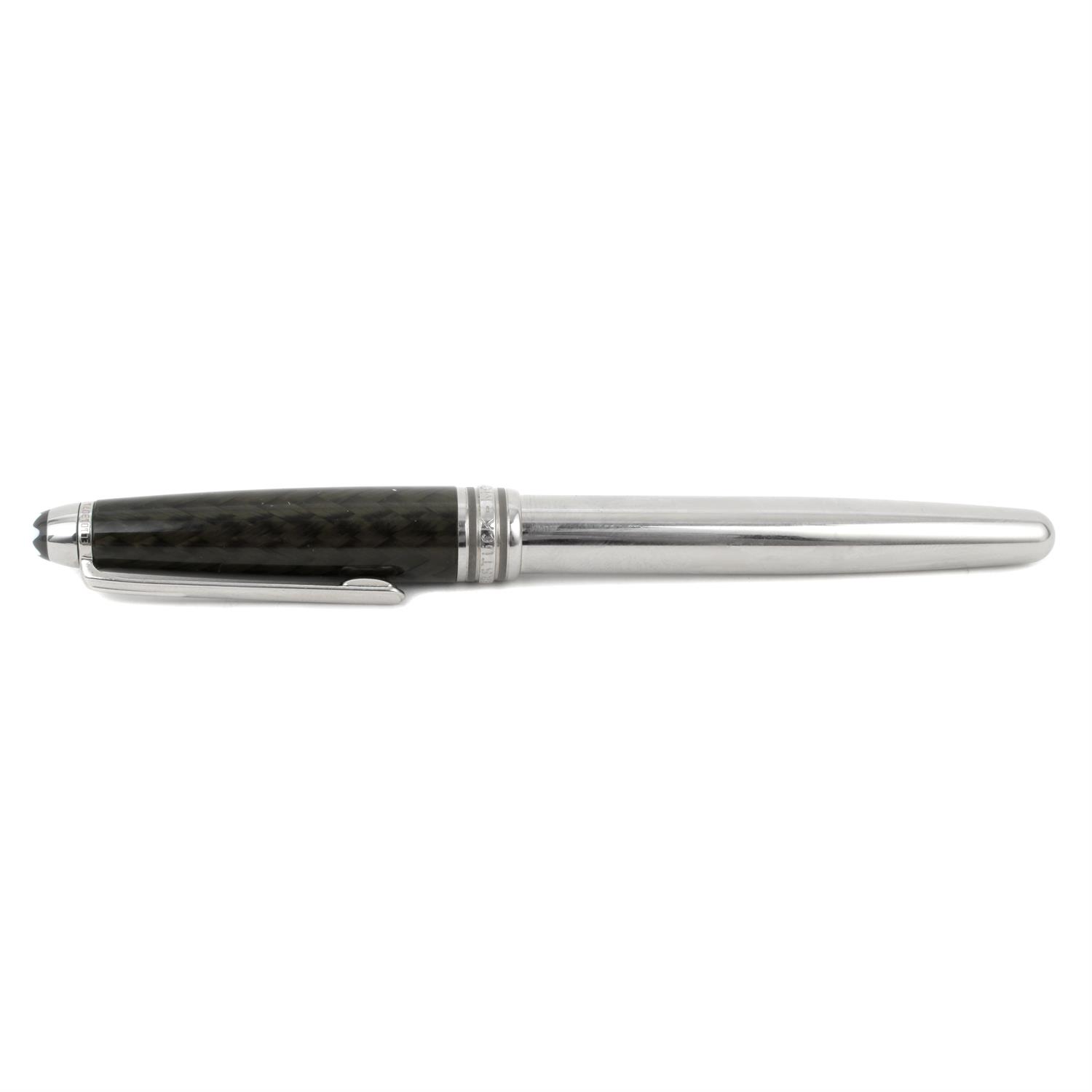 Montblanc Meisterstuck Solitaire carbon fountain pen - Image 2 of 5