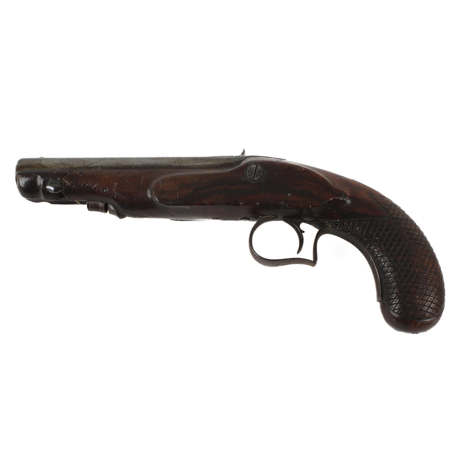 Smith of London flintlock pistol - Image 3 of 5