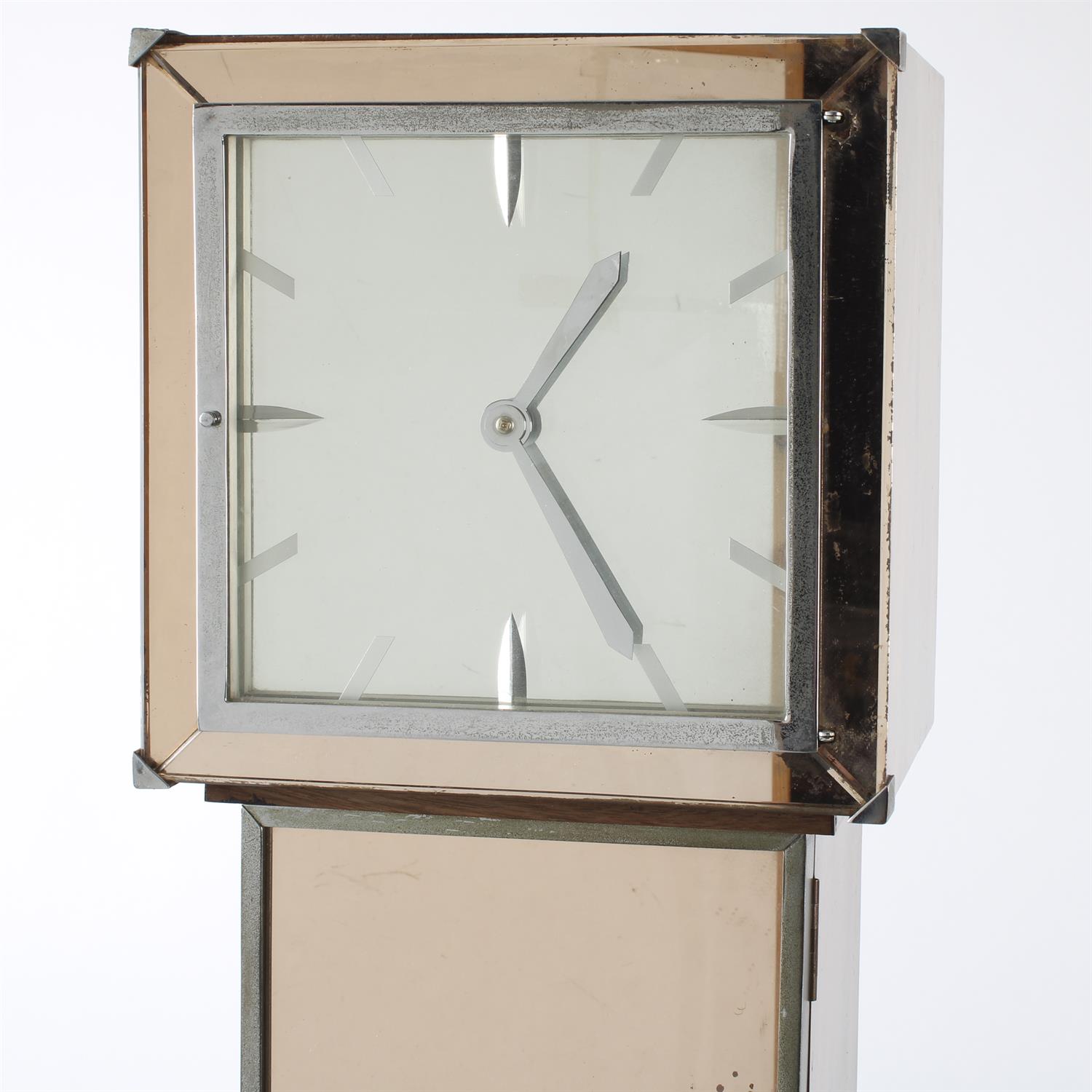 Art Deco cocktail cabinet clock - Image 2 of 7