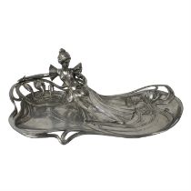 WMF Art Nouveau pewter tray