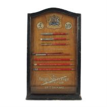 Shop display advertising counter drawers for The Royal Sovereign Pencil Co