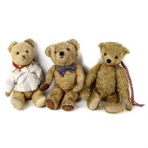 Teddy bears in a Pedigree Pram