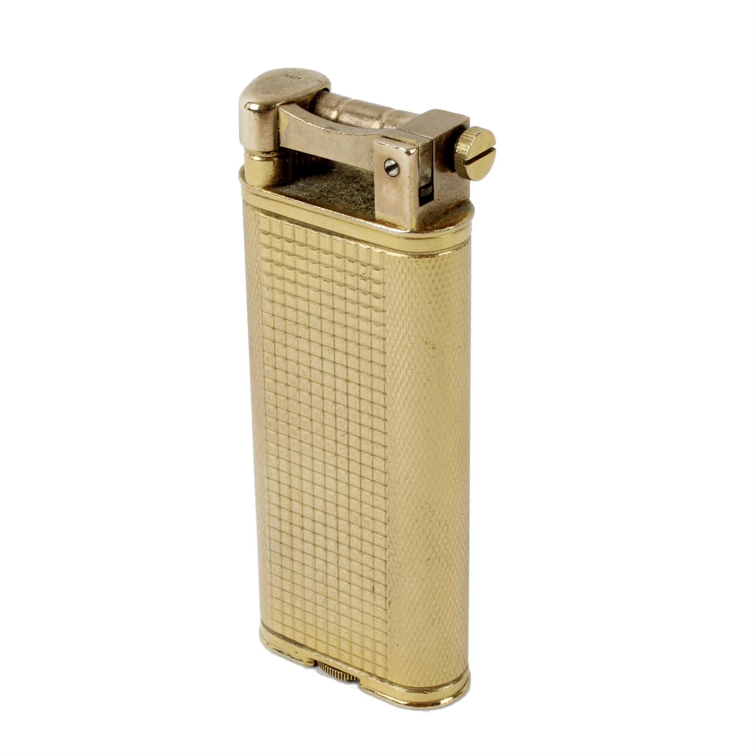 9ct gold Dunhill lighter