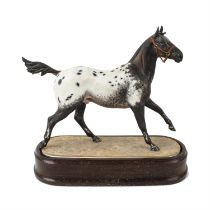 Royal Worcester Appaloosa Stallion