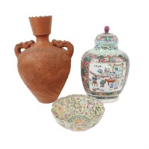 Assorted Asian ceramics