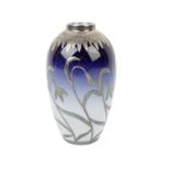 Rosenthal Art Nouveau overlay vase