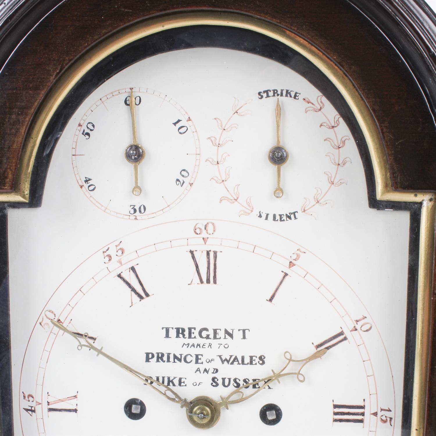 19th Century bracket clock marked Tregent - Image 2 of 7