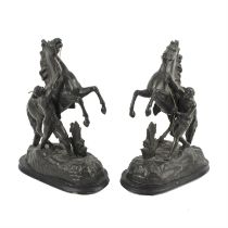 Spelter Marly horse