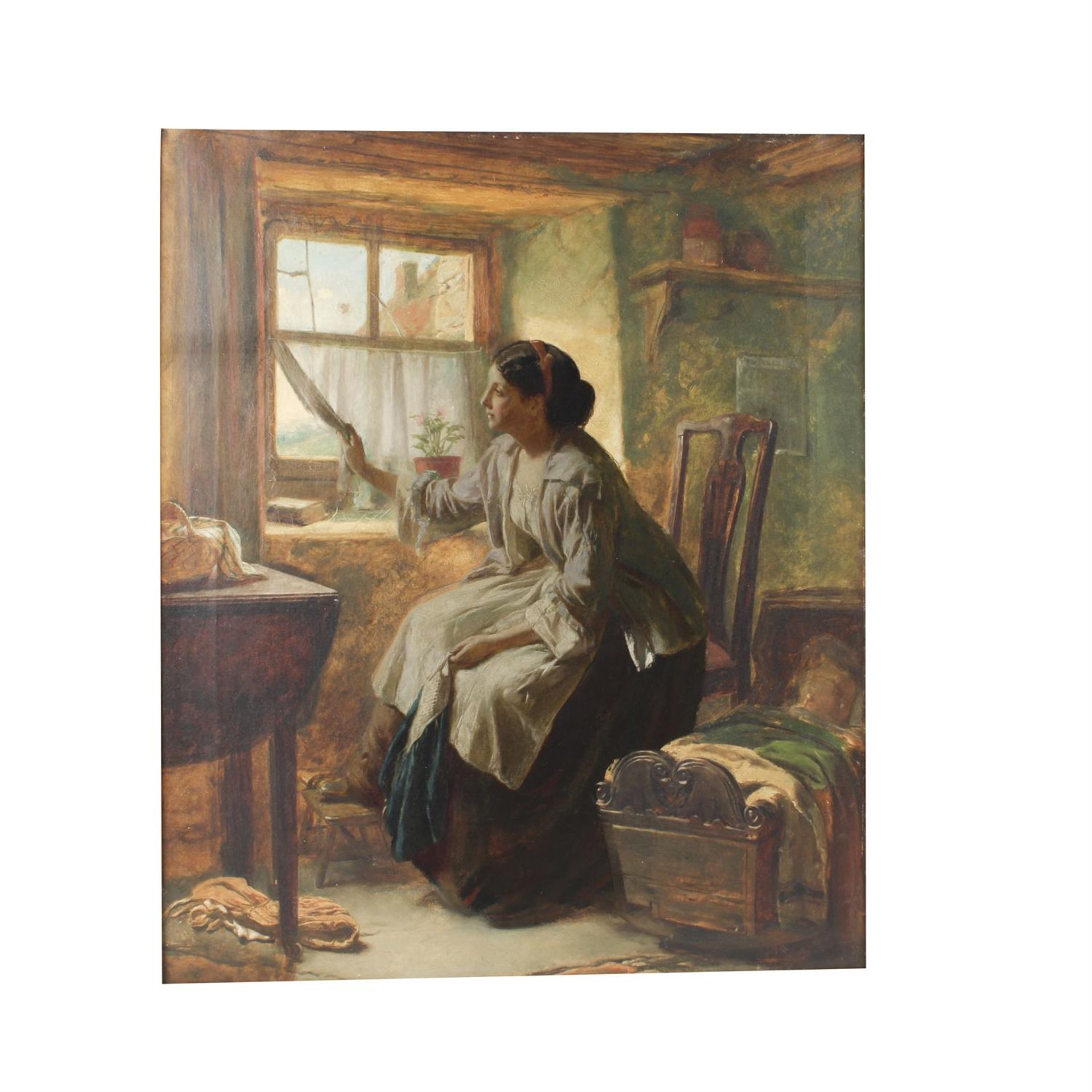 George Augustus Freezor (fl.1861-1879) oil on canvas