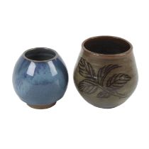Two Charles Vyse for Chelsea Pottery vases