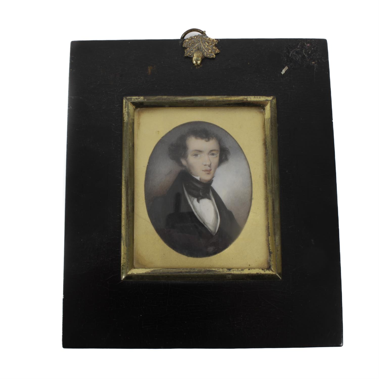 Five portrait miniatures of gentlemen - Image 6 of 8