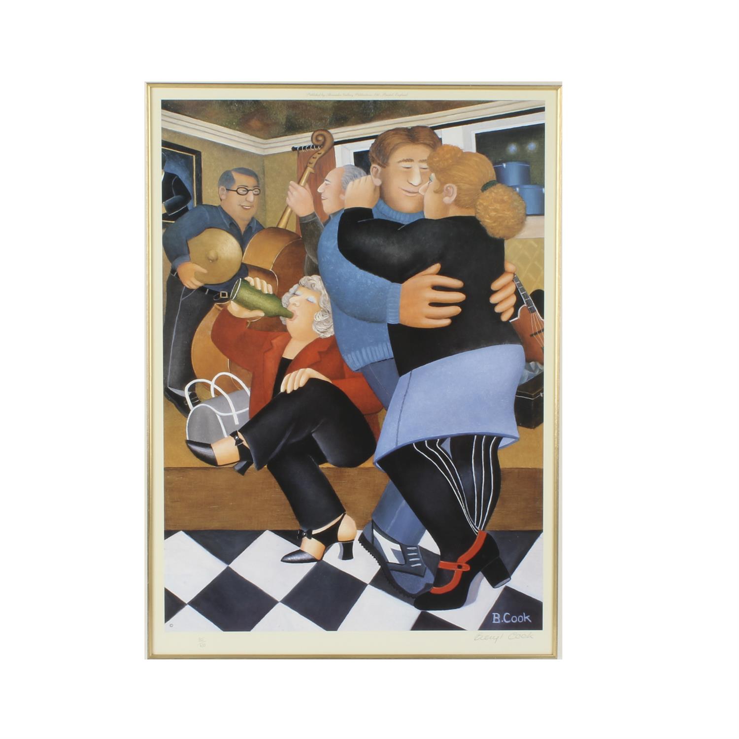 Beryl Cook - Shall we dance? print