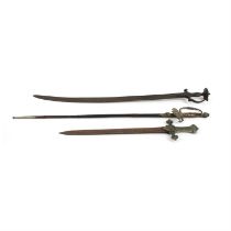 Assorted swords to include an Edward VII Infantry Officers sword