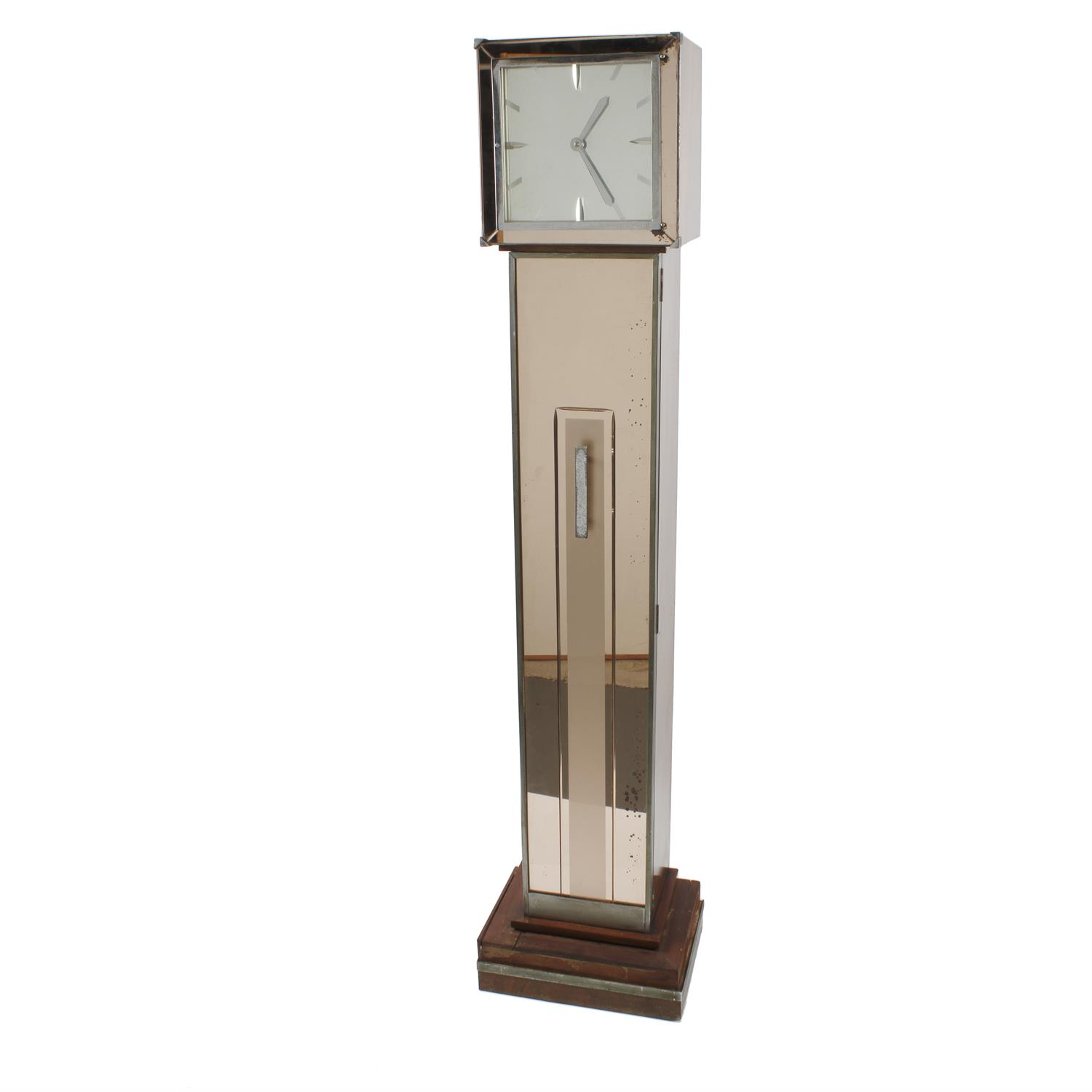Art Deco cocktail cabinet clock