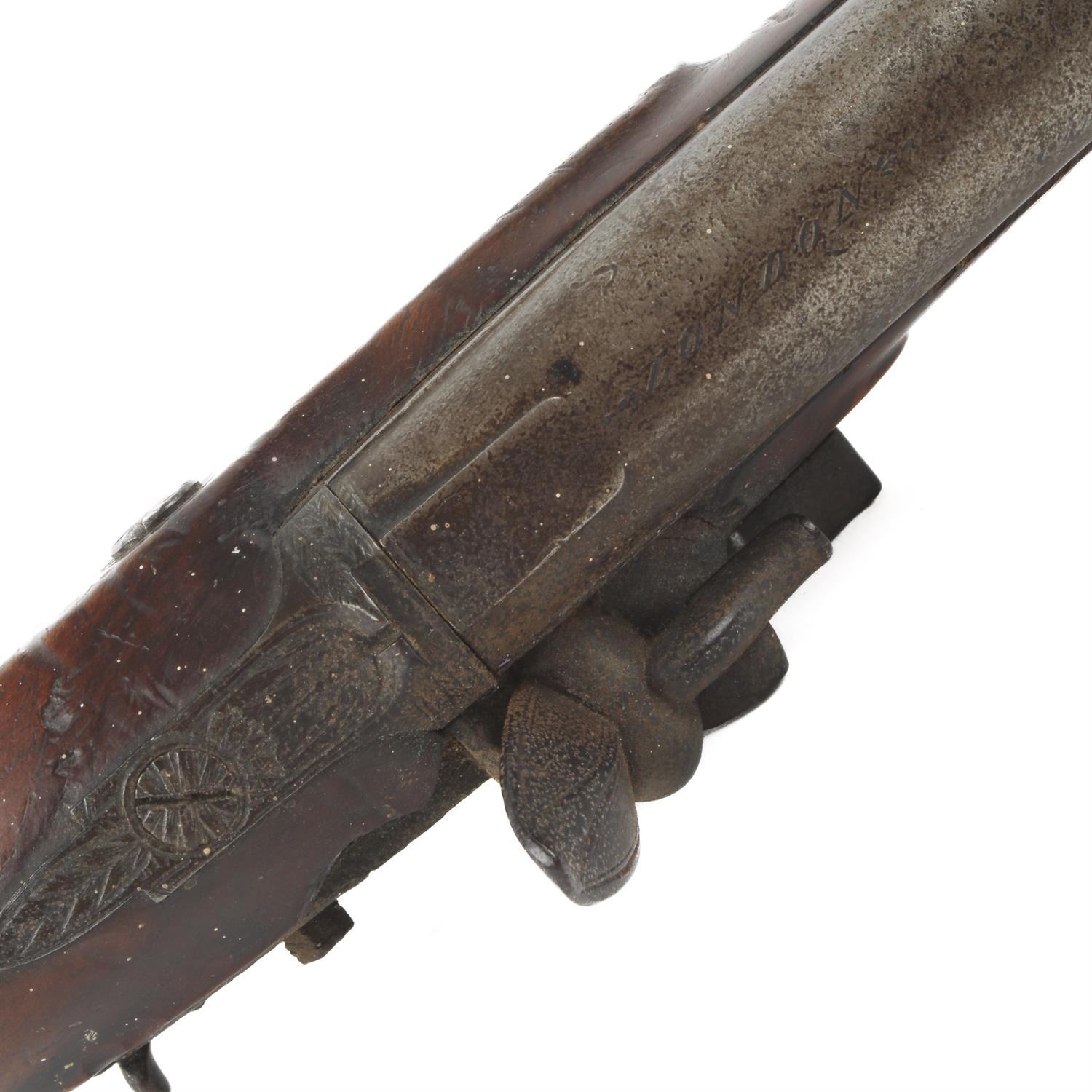 Smith of London flintlock pistol - Image 4 of 5