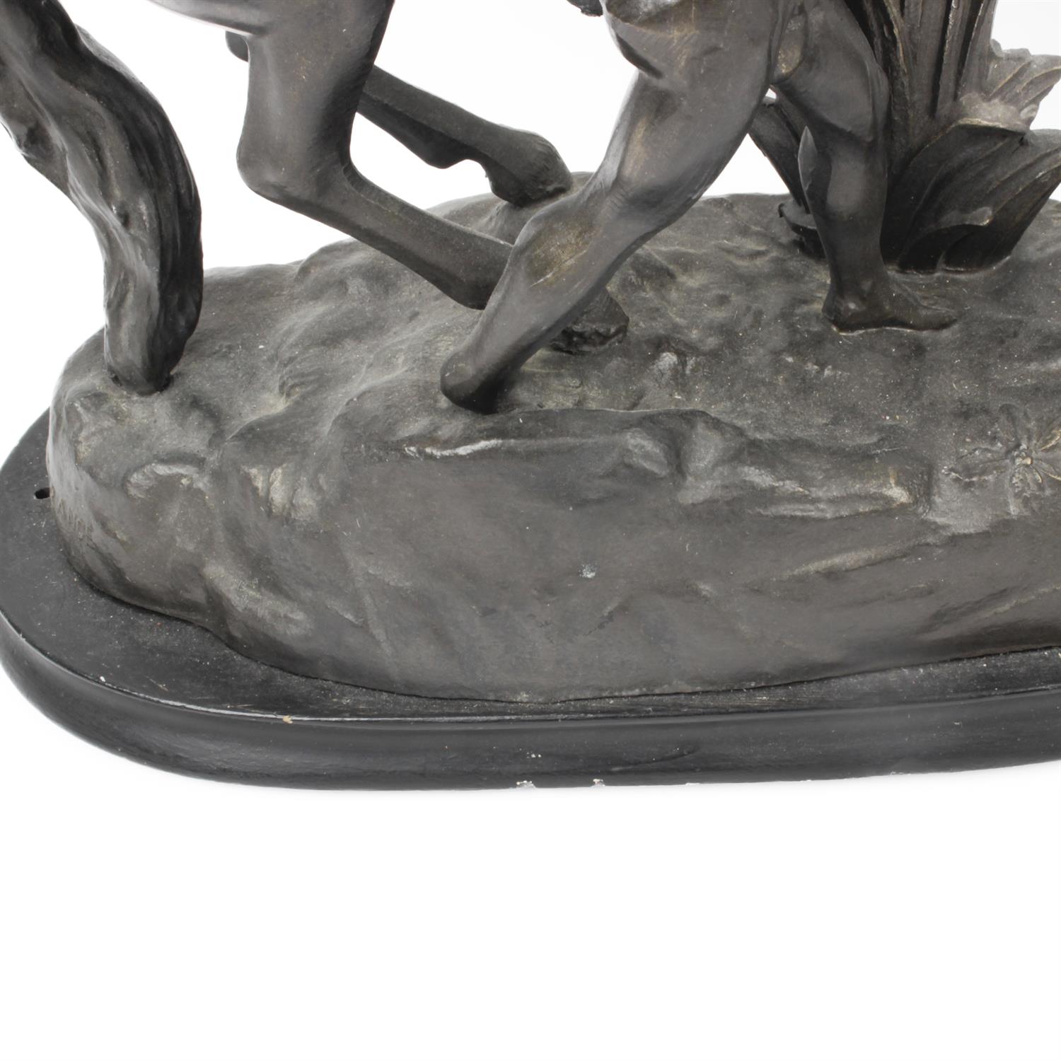 Spelter Marly horse - Image 3 of 3