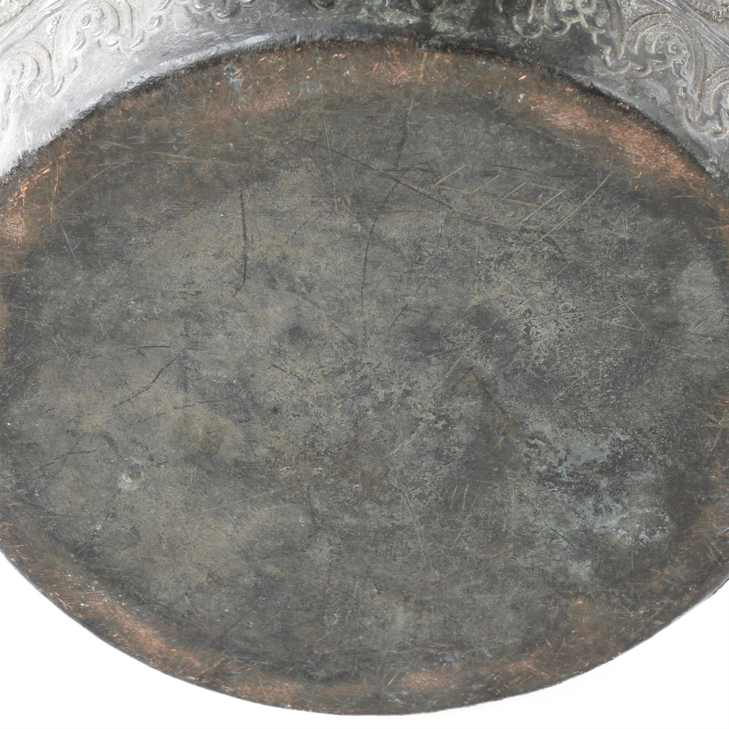 Indian copper jardiniere, possibly Bombay School of Arts and Crafts - Image 4 of 7