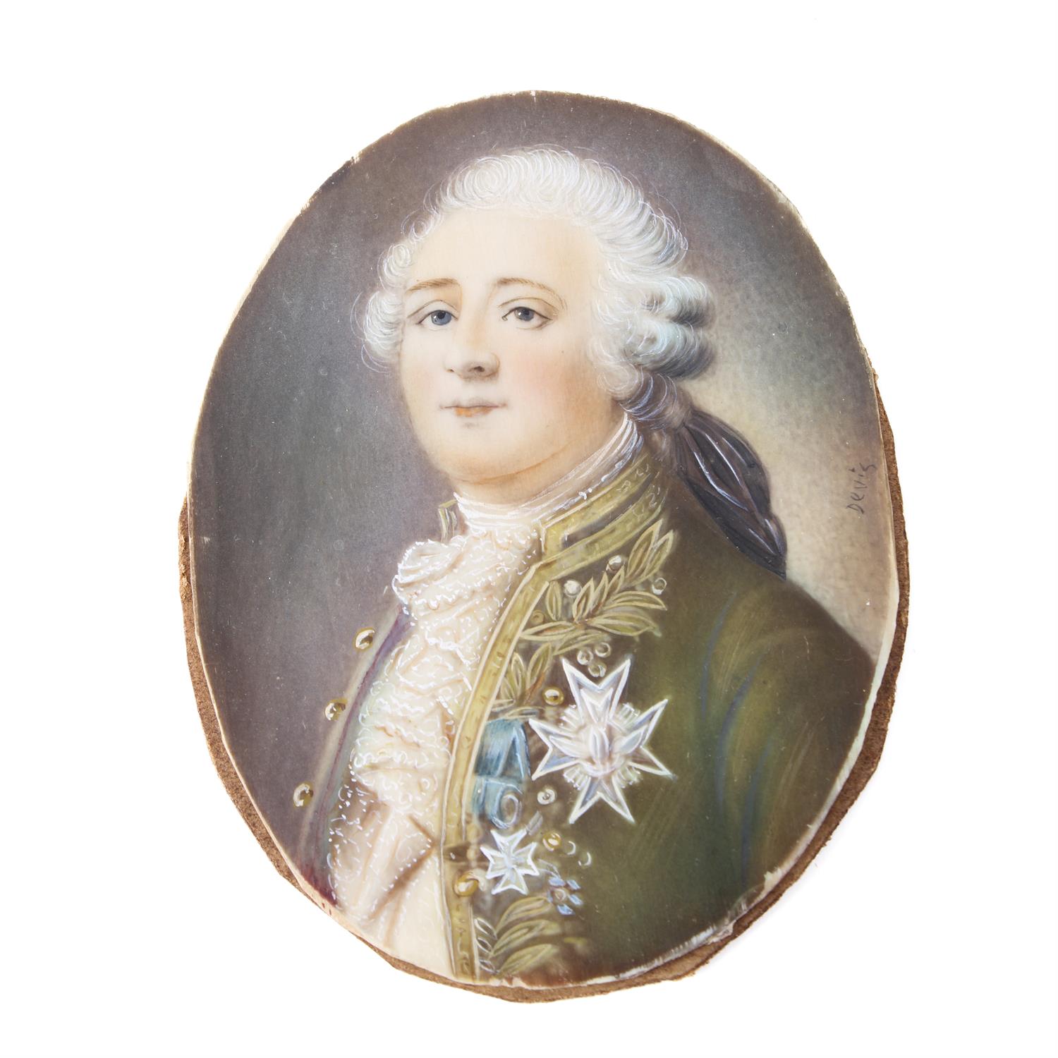 Portrait miniature of Louis XVI