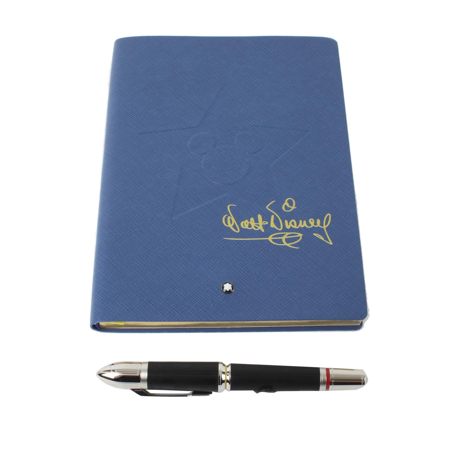 Montblanc Special Edition Walt Disney notebook and pen