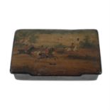 19th century snuff box in the manner of Stobwasser