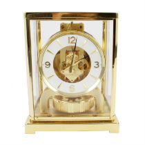 Jaeger LeCoultre boxed Atmos clock