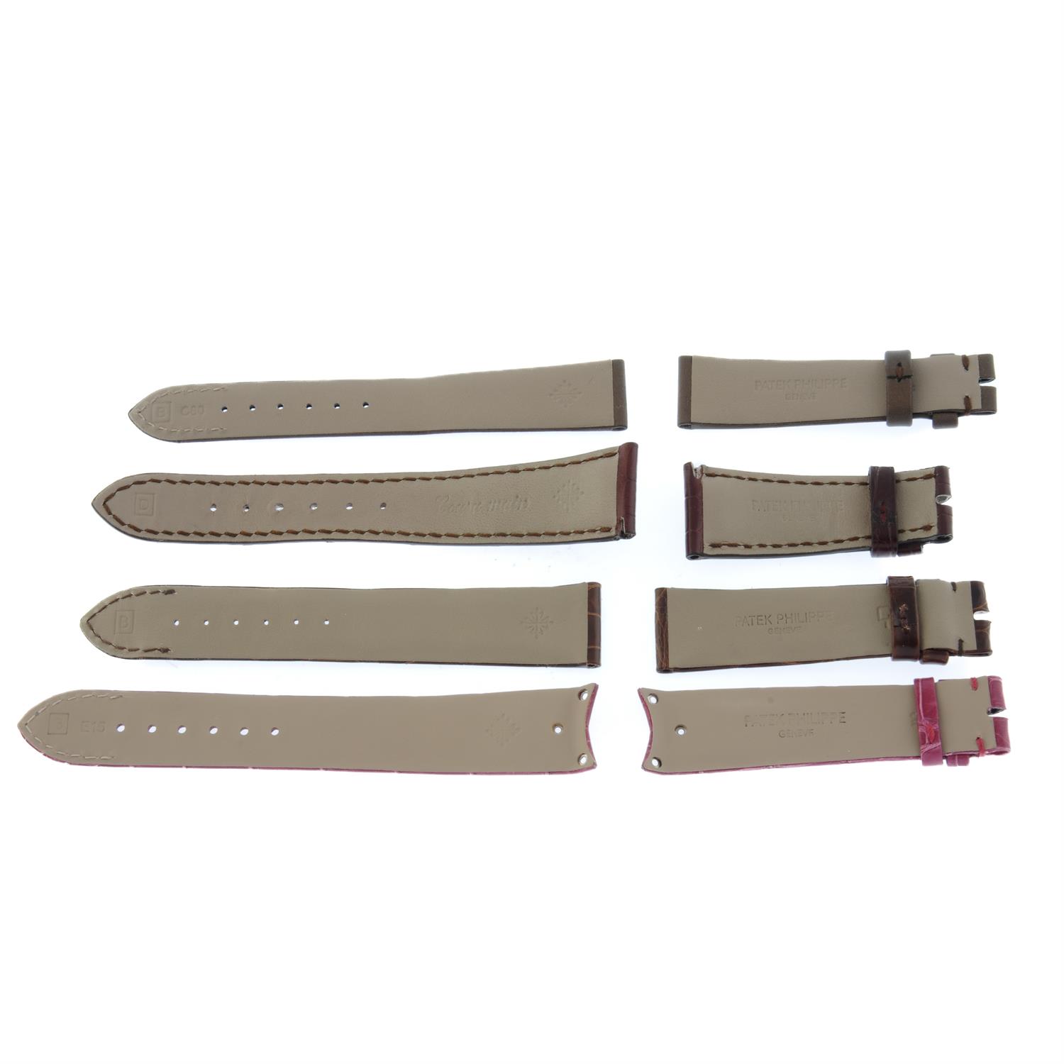 Patek Philippe - a group of four straps. - Image 2 of 2