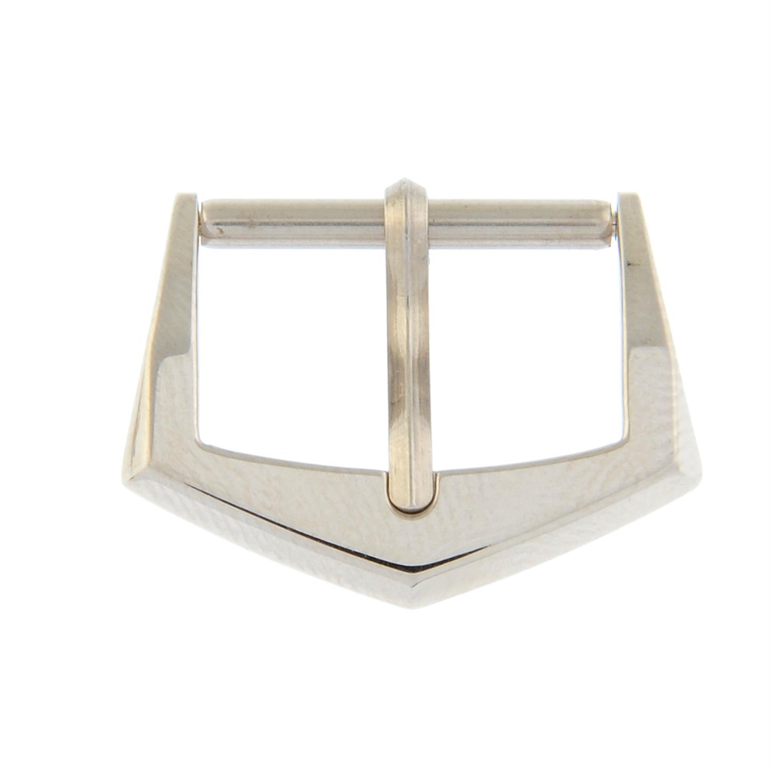 Patek Philippe - an 18ct white gold pin buckle.