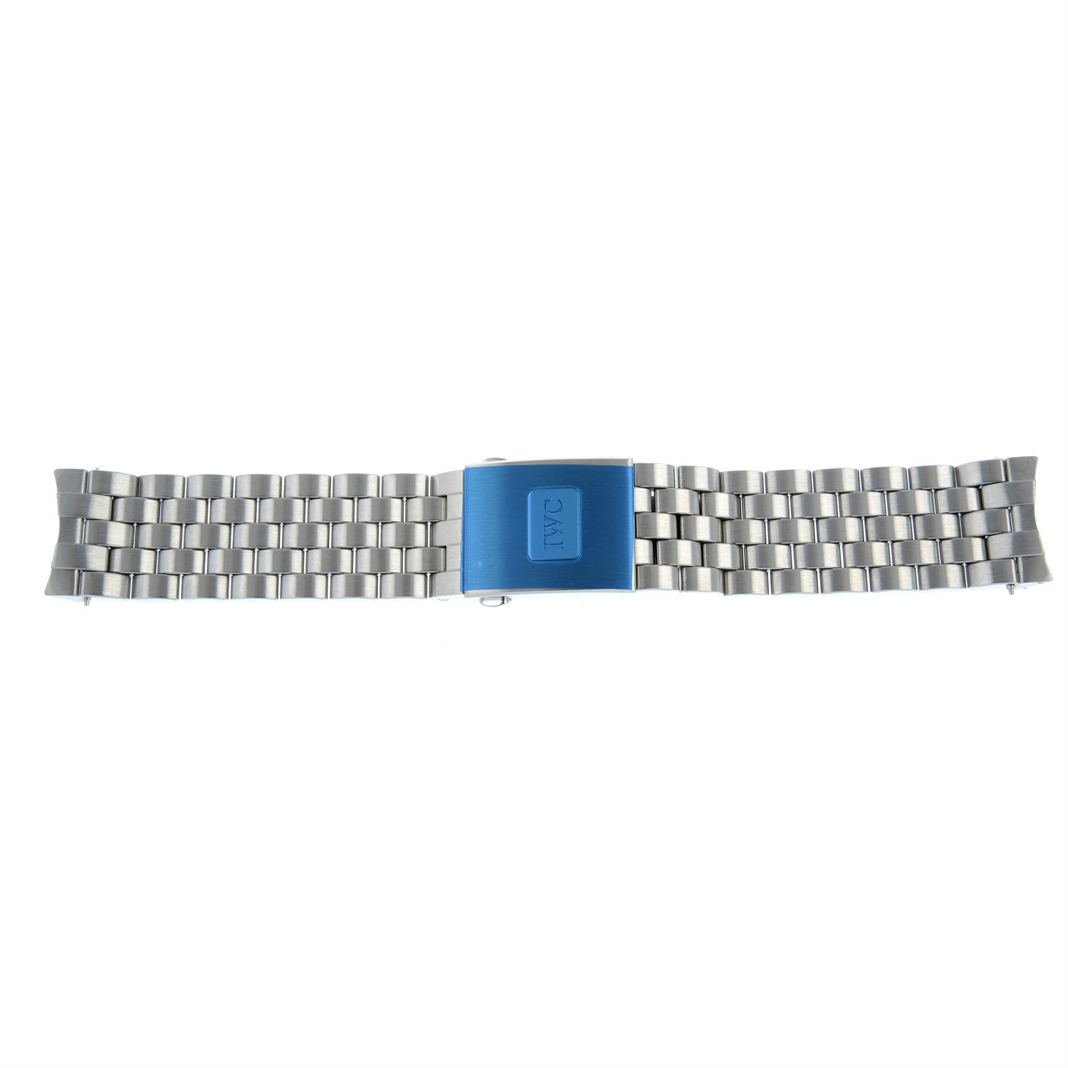 IWC - a bracelet with folding clasp.
