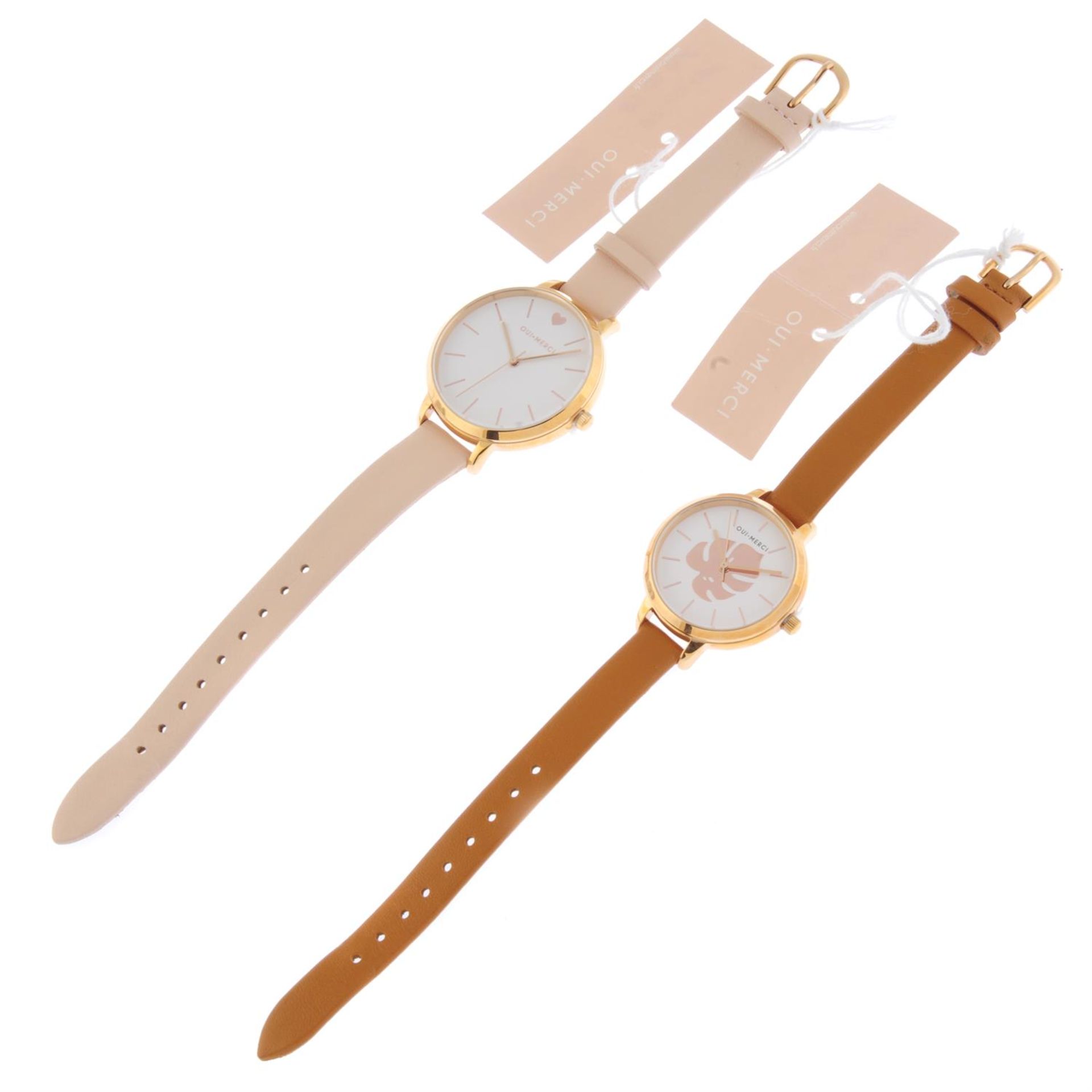 A group of assorted Oui Merci watches. Approximately 100. - Image 2 of 2