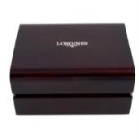 Longines - a group of twenty watch boxes.