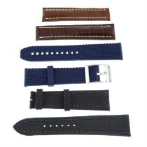 Breitling - a group of ten straps.