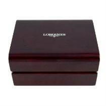 Longines - a group of twenty watch boxes.