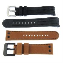 A group of assorted T.W. Steel watch straps. Approximately 200.