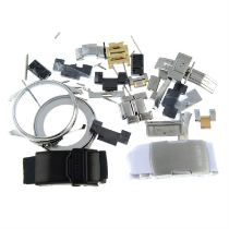 A group of assorted watch parts, to include examples by Gucci.