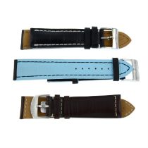 Breitling - a group of ten straps.