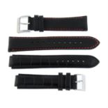 A group of assorted Hugo Boss watch straps. Approximately 200.