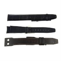 IWC - a group of ten straps.